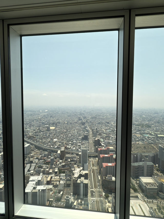 把阿倍野Harukas300的景色收入酒店房間 - 大阪萬豪都酒店