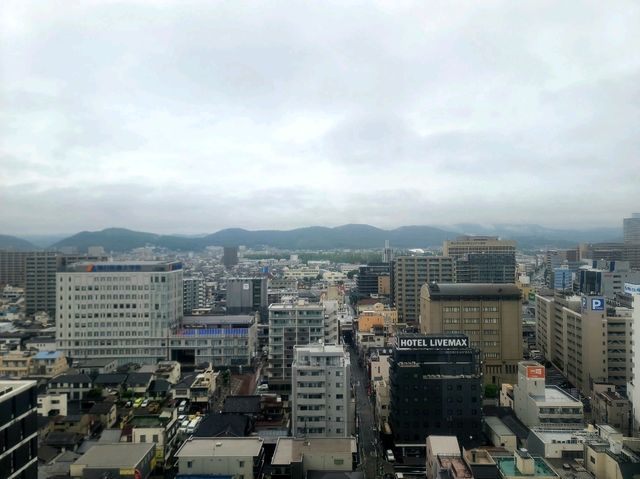 ANA 크라운 플라자 오카야마(ANAクラウンプラザホテル 岡山) 스탠다드 더블룸 고층(조식)