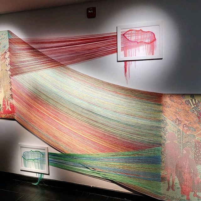 Fabric and Us exhibition gallery