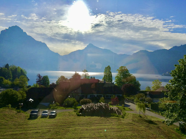 🚉 A Window Seat to Wonder: Taking the Local Train from Altmünster to Aurachkirchen