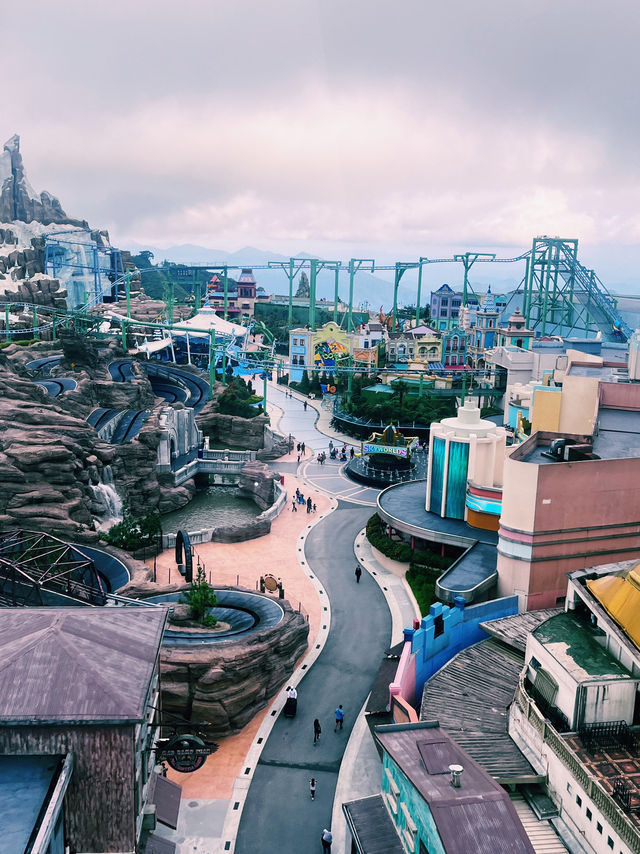 KL MUST GO🎢 Genting Theme Park + Cable Car Views makes you never forget it！