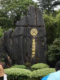 Yunnan Kunming Natural Stone Formation