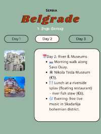 🇷🇸 Belgrade, Serbia – History, River Life & Night Vibes ⛲🎶