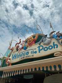 นั่งเครื่องเล่น Winnie the pooh