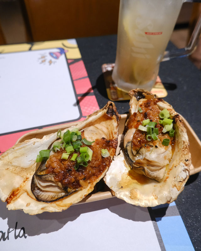 飲酒食串燒同朋友Blibarla