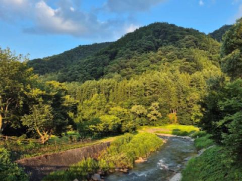 白馬町－一個全年氣候宜人的山中小鎮。