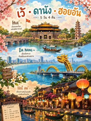 5-Day 4-Night Hue – Da Nang – Hoi An Itinerary.