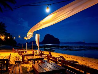 Las Cabañas Beach, El Nido, Palawan, Philippines