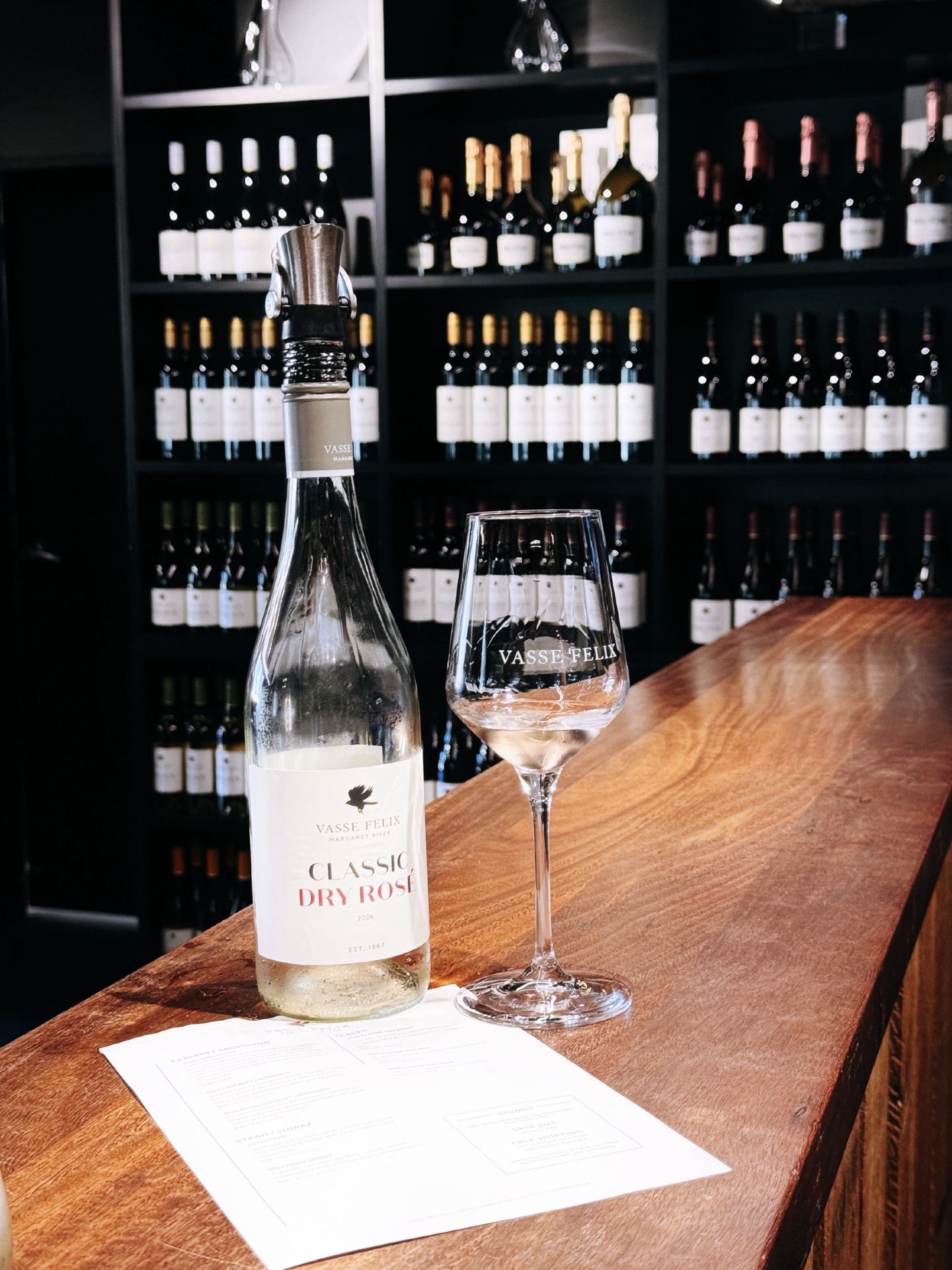 Vasse Felix is simply stunning! A Margaret River classic where you can enjoy wine tasting and vineyard views all in one go.