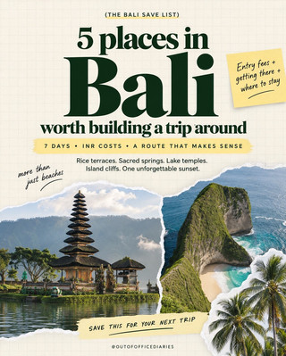 🌴 Bali Beyond the Beach Clubs: A 7-Day Route Worth Saving 🇮🇩