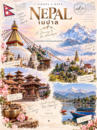🇳🇵✨ Nepal…a land embraced by the Himalayas, with a beautiful culture.