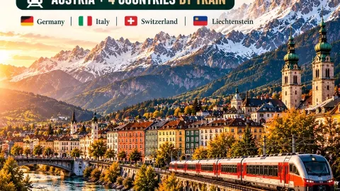 INNSBRUCK — THE ULTIMATE ALPINE RAIL HUB 🚆🏔️ — traveler post in Ulm