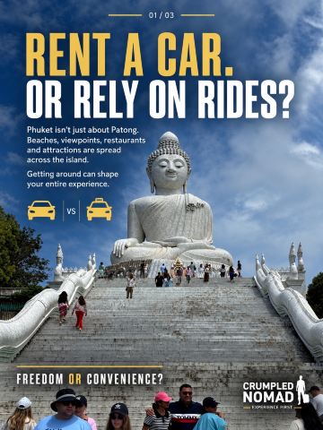 Phuket: Rent a car or rely on local transport?