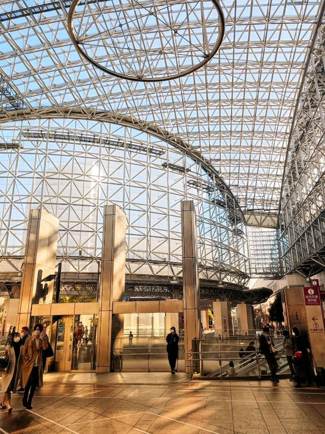Coolest JR Station entrance ⛩ (or exit) 🤓 