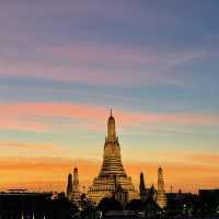 Breathtaking Sunset of Wat Arun