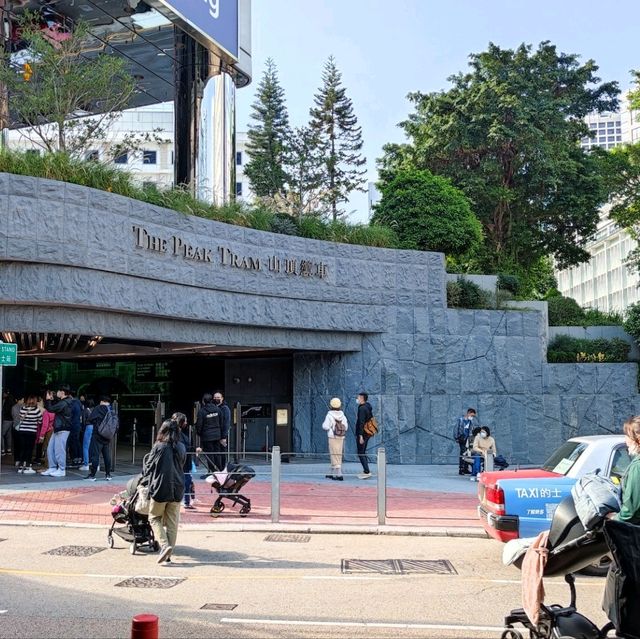 The Peak Tram (interesting & exciting) 