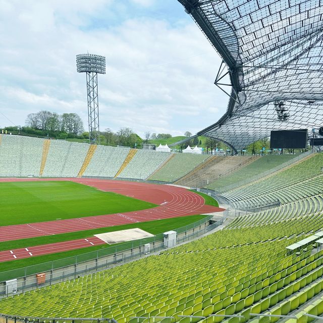 1972 Munich Olympic Stadium is WOW!