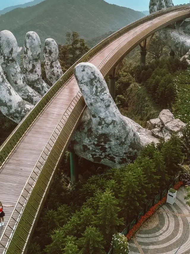 Golden Bridge Vietnam.