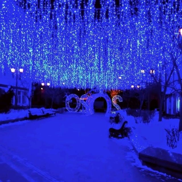 Christmas Decorations in Vladivostok 2020