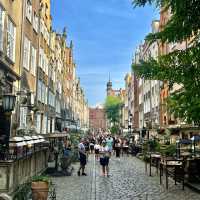 The vibrant city of Gdansk