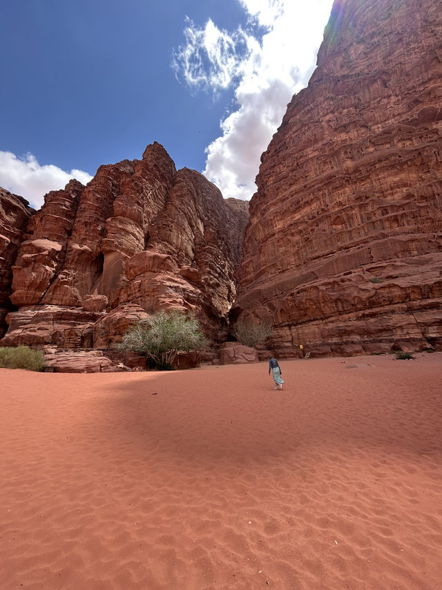 A desert canyon 