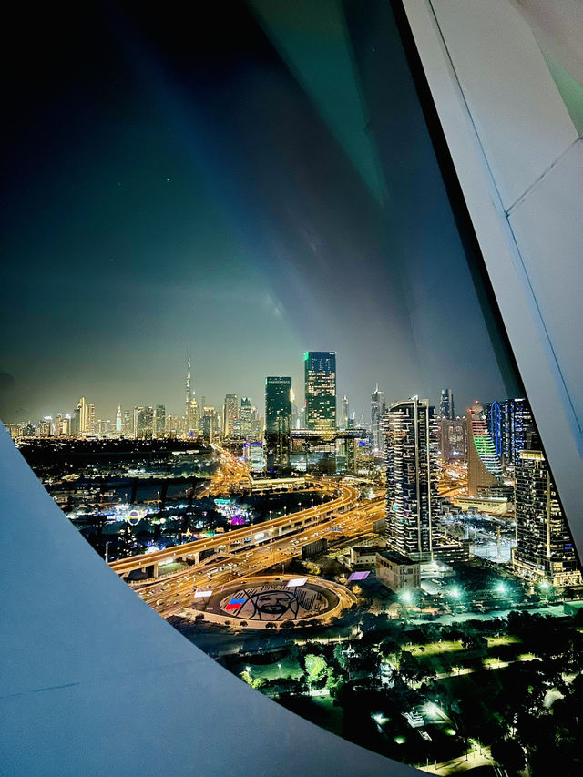 A Stunning View from Dubai Frame