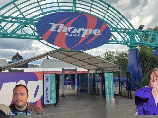 Faced our challenges at Thorpe Park! 