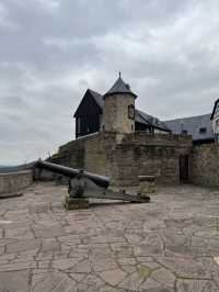 A fortress in the clouds — welcome to Schloss Waldeck, where history meets horizon 🇩🇪🏰🌅
