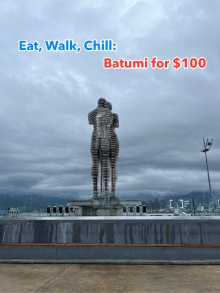 🇬🇪 3 Days in Batumi on a Budget – All Under $100! 