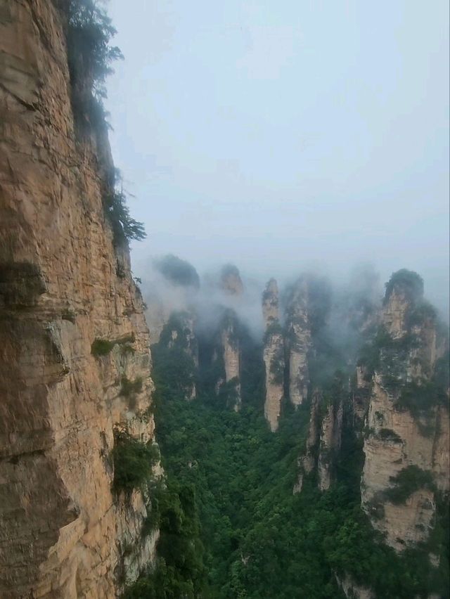 Антитолповый маршрут по Zhangjiajie Антитолповый маршрут по Zhangjiajie