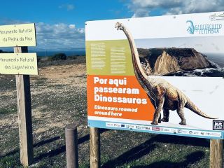 Португалия 🇵🇹 Natural das Pegadas de Dinossáurios🦕🦖
