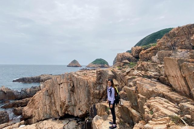 火石洲．上山下海賞欖灣角洞