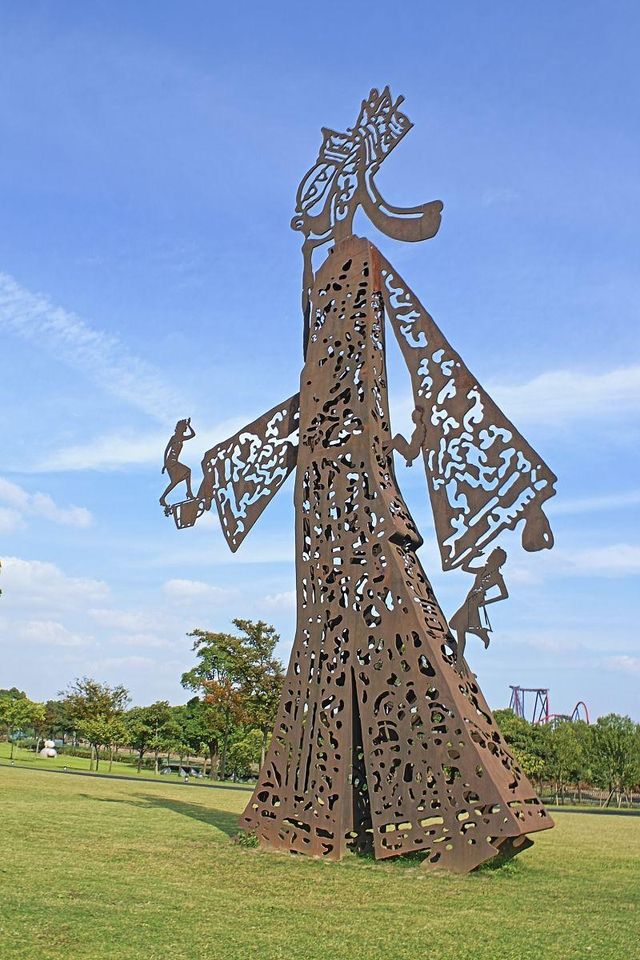 上海月湖雕塑公園：匯聚世界藝術之美