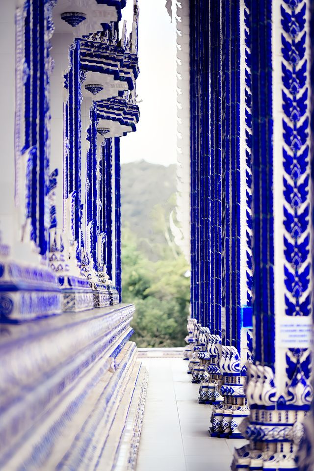 【泰東南寺廟藝術的極致體現—尖竹汶藍廟】