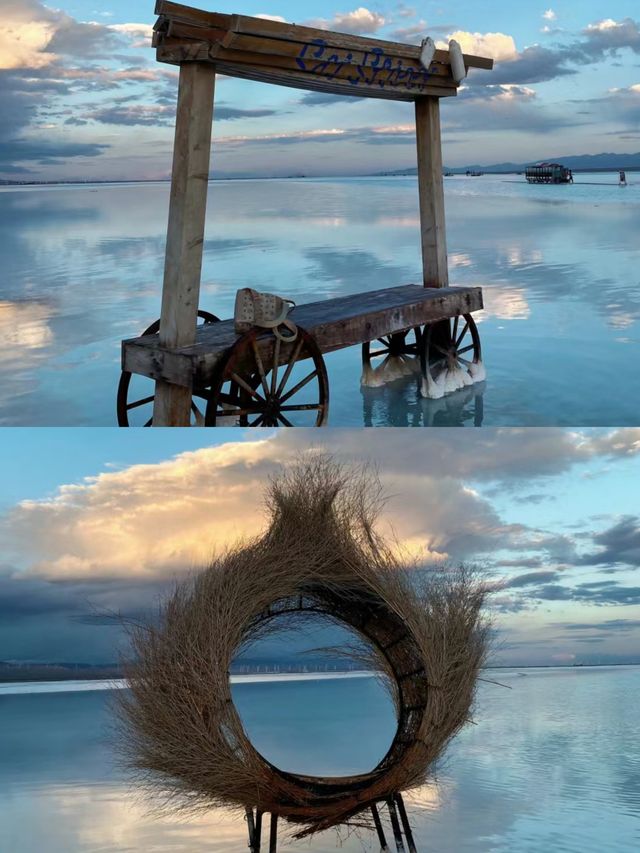 茶卡鹽湖|遇見一場日落美到窒息!