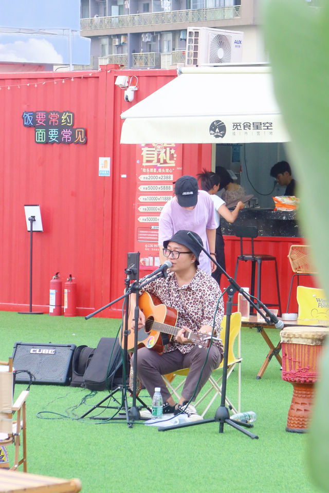 深圳天台露營，小孩來了都不肯走