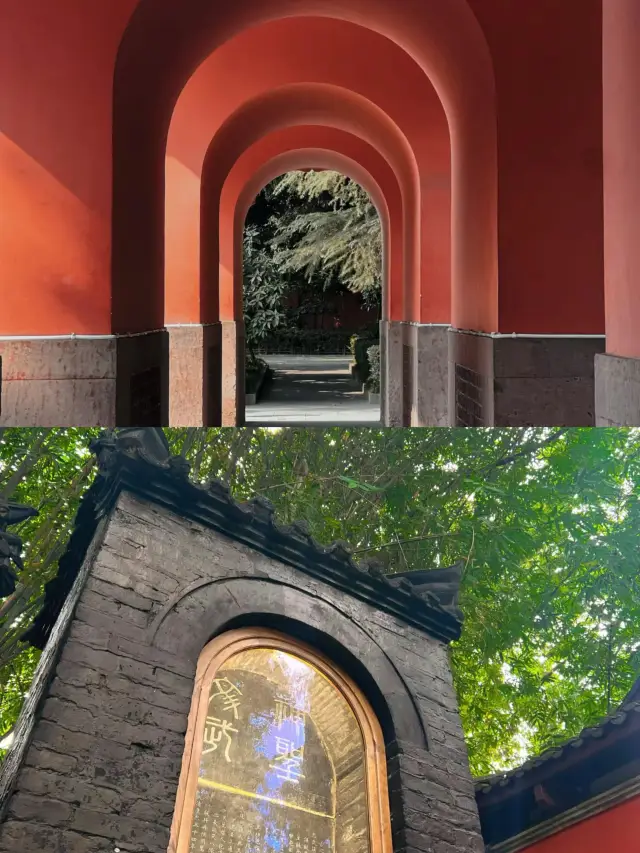 赤レンガと緑の竹｜成都の武侯祠の撮影方法は絶対に素晴らしいです！！！非常に良い写真が撮れます