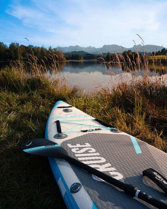 Experience Endless Fun with the Bluefin Cruise SUP in Bavaria! 💙🛶