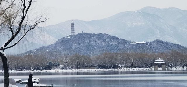 雪後頤和園