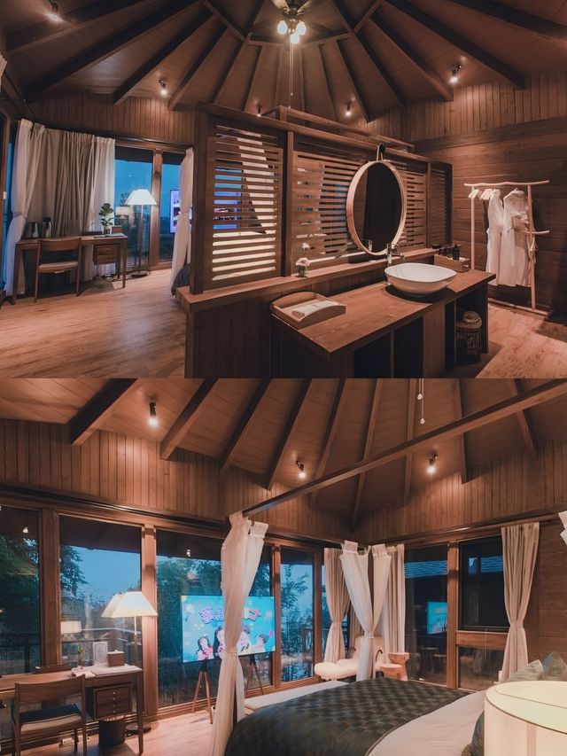 在樹屋裡發呆看雲海！樂山這家神仙民宿太絕