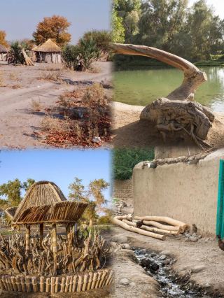 Deep in the sand sea of Xinjiang, there lies an ancient village as if forgotten by time