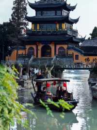 上海擁有著明清風格建築和歷史遺跡的美麗古鎮