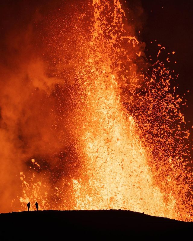 冰島探索雷克雅內斯火山之旅。