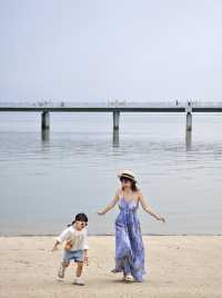 北海親子遊三天兩夜，跟漁民一起體驗趕海樂趣