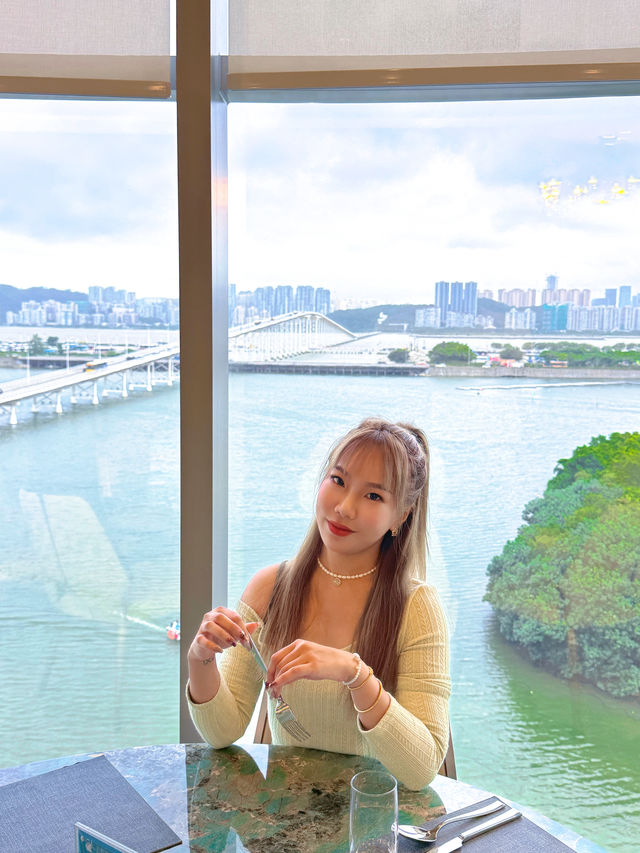 中秋節,愛上了澳門金銀島商場的美景～