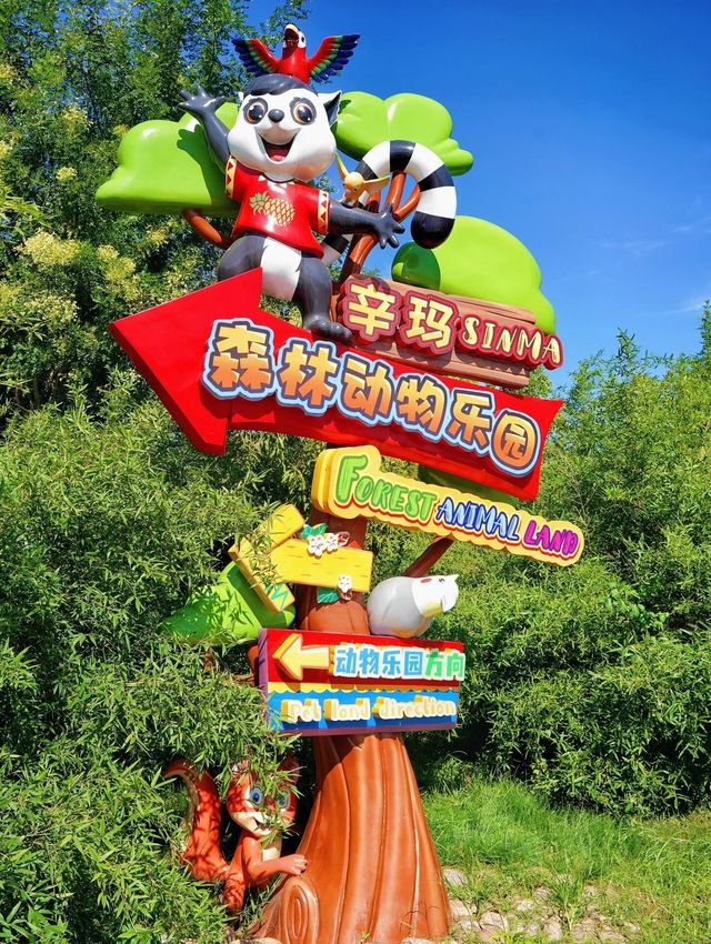 北京周邊遊丨辛瑪森林動物樂園。