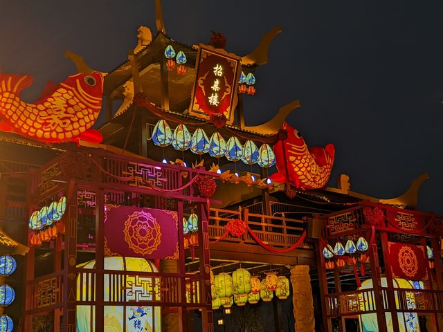 武漢周邊西遊主題的不夜城。