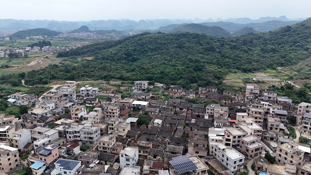 廣西富川留家灣古村。