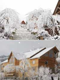 成都西嶺雪山！住進韓劇裡的小屋！！