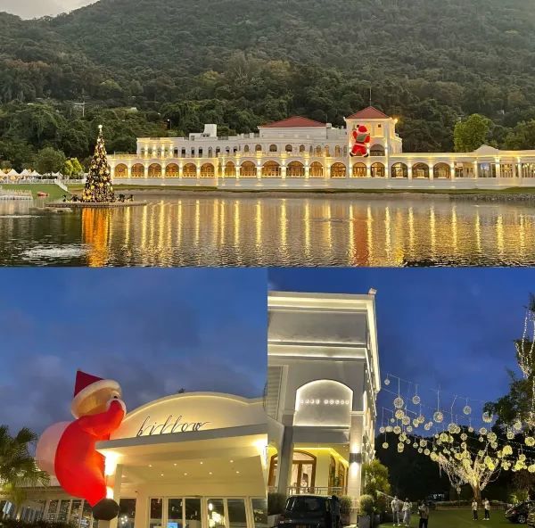 🇭🇰超美純白湖畔餐廳🍴小白鷺餐廳